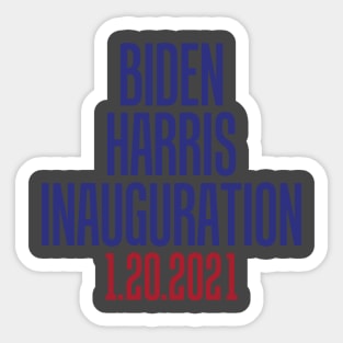 Biden Harris Inauguration 2021 Sticker